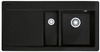 Zlew Franke Mythos MTK 651-100 prawa komora Czarny 124.0442.534