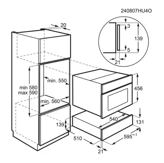 Szuflada do pakowania próżniowego AEG NKV914B