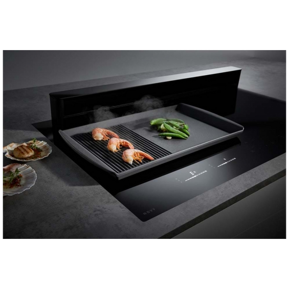 Wyprzedaż ekspozycji! Okap blatowy typu downdraft zintegrowany z płytą indukcyjną Novy Panorama Pro 90 1821 z ekspozycji