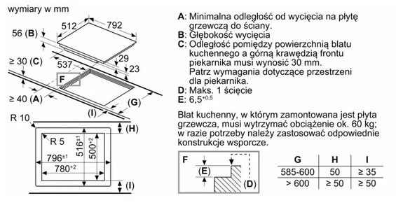 Płyta indukcyjna Siemens EX801LVC1E 80cm