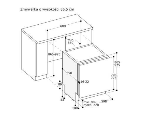Zmywarka 400 series 60 cm Gaggenau DF481101