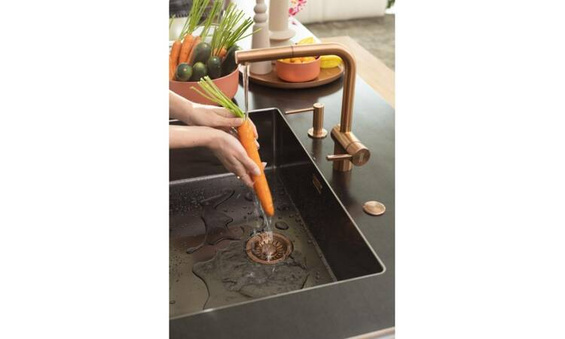 Bateria Franke Atlas Neo M pull-out  Miedziany 115.0628.208