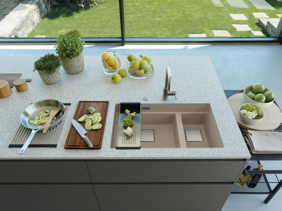 Zlew Franke Kanon KNG 160-46-21 Cappuccino 125.0528.637