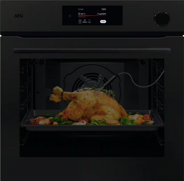 Piekarnik z dodatkiem pary AEG NBR7P731ST MealAssist 7000 SteamCrisp pyroliza