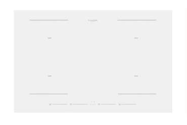 Płyta indukcyjna Fulgor Milano FCH 804 ID TS WH 80 cm