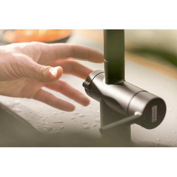 Zestaw Franke Kanon KNG 110-37 + Active Twist czarny mat 125.0697.691