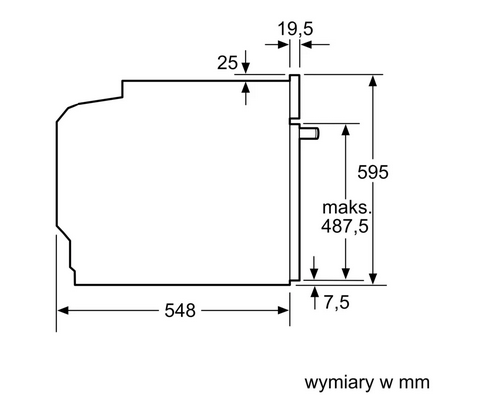 Piekarnik do zabudowy Siemens HB578GES7