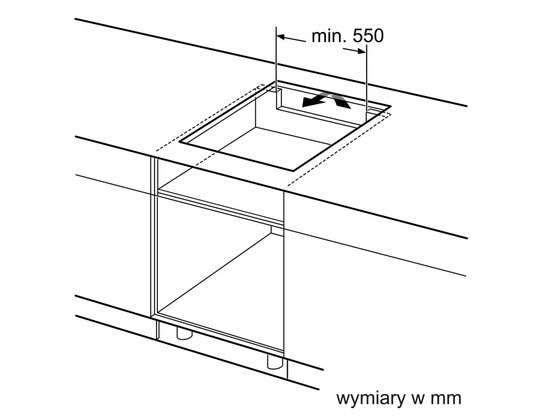 Płyta indukcyjna Bosch PVS63KBB5E czarna 60 cm