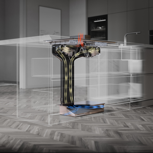 Płyta z okapem ASKO HIHD854GF