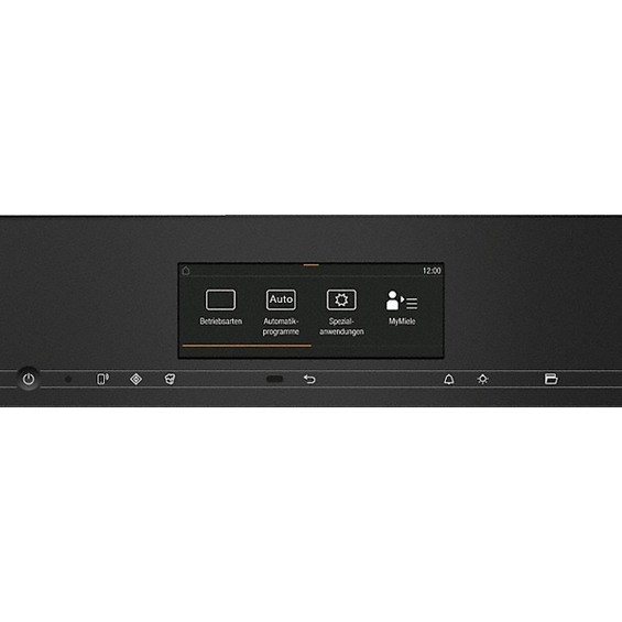 Piekarnik bezuchwytowy z mikrofalą Miele ArtLine ObsidianBlack H 7840 BMX 11106020