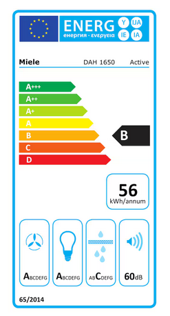 Wyciąg przyścienny Miele DAH 1650 12533860