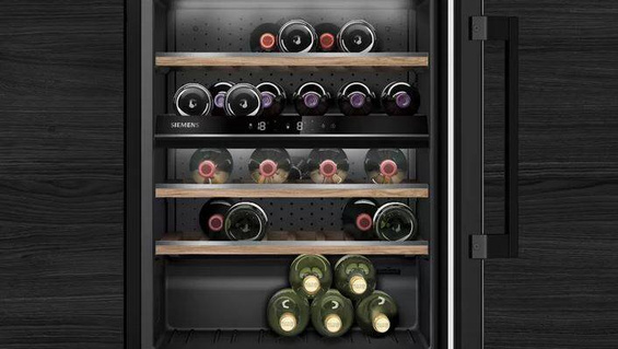 Chłodziarka na wino Siemens KU21WAHG0