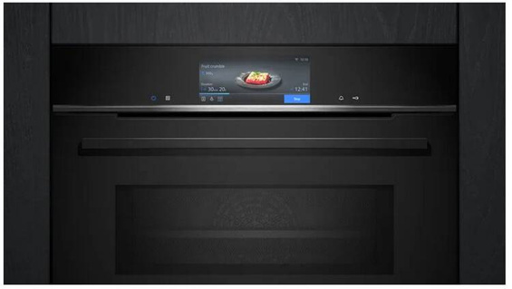 Piekarnik Siemens do zabudowy z mikrofalą HM778GMB1