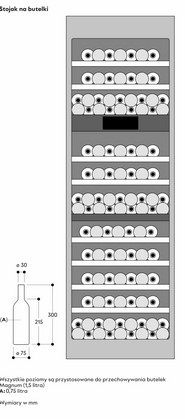 Chłodziarka do wina Gaggenau RVW467170 Vario seria Expressive