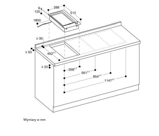 Płyta teppan yaki Vario Gaggenau VP230120
