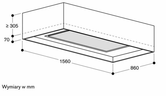 Okap Gaggenau AC250121