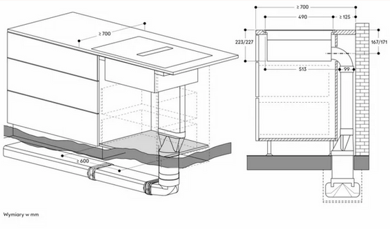 Płyta indukcyjna Gaggenau serie 400 CV492105M wykończenie czarne matowe/
