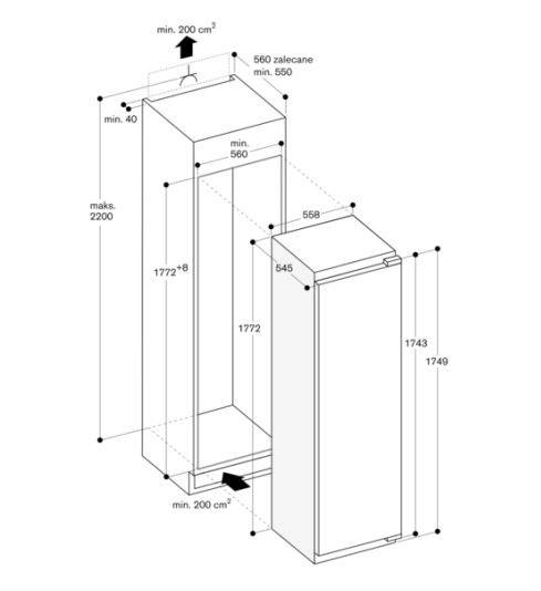 Chłodziarka 200 series Gaggenau RC289370