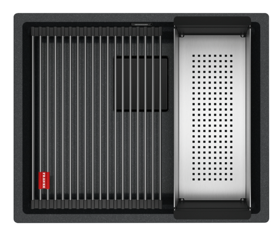 Zlew Franke Kanon KNG 110-52 Onyx z czarnym odpływem 125.0740.835 wysyłka 24 h Gratis !