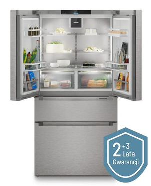 Wolnostojąca chłodziarko-zamrażarka z 2 szufladami Liebherr MBsddi 9556 Prime BioFresh NoFrost