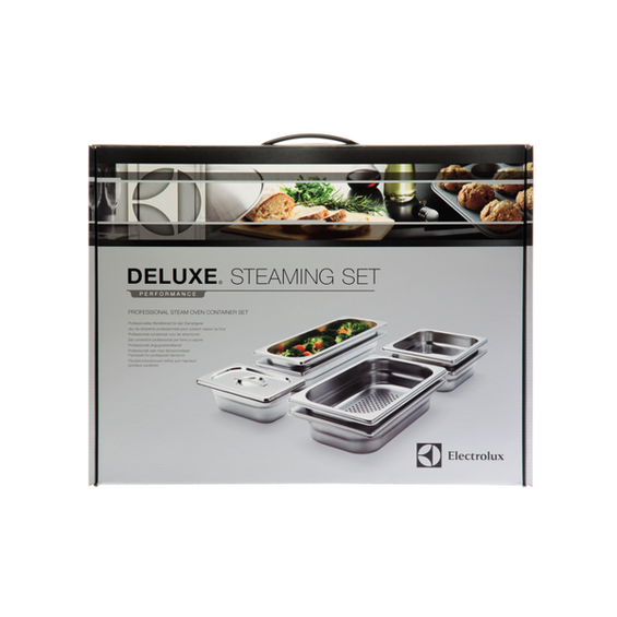 Wysyłka 24h! ZESTAW NACZYŃ DO GOTOWANIA NA PARZE ELECTROLUX PKKS8