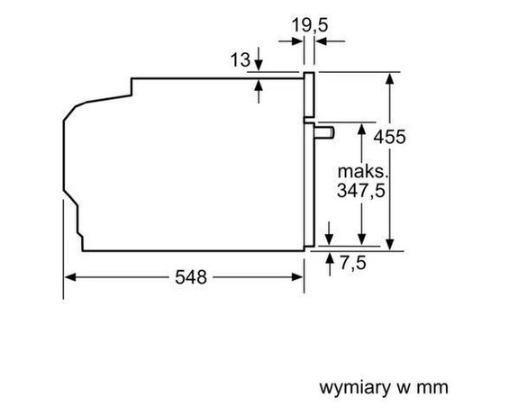 Piekarnik Siemens do zabudowy z funkcją mikrofali CM776G1B1