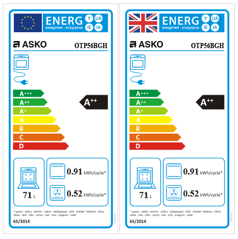 Piekarnik pirolityczny do zabudowy Asko OTP56BGH