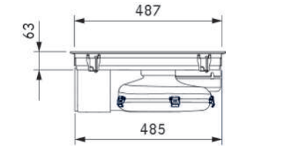 BORA Pure płyta indukcyjna ze zintegrowanym wyciągiem oparów - powietrze w obiegu zamkniętym PURU2