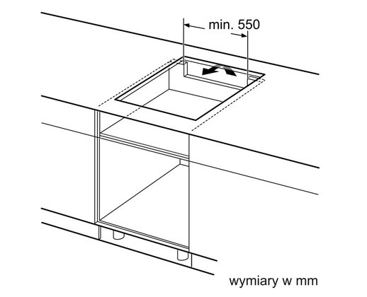 Płyta indukcyjna Bosch PIF631HB1E czarna 60 cm