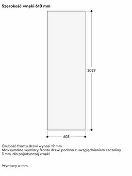 Chłodziarka do zabudowy Gaggenau Vario seria Expressive RVC467190