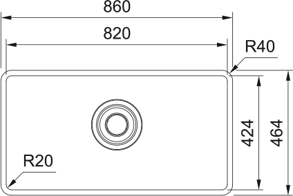 Zlewozmywak Maris Quiet MQX 110-82 122.0694.479