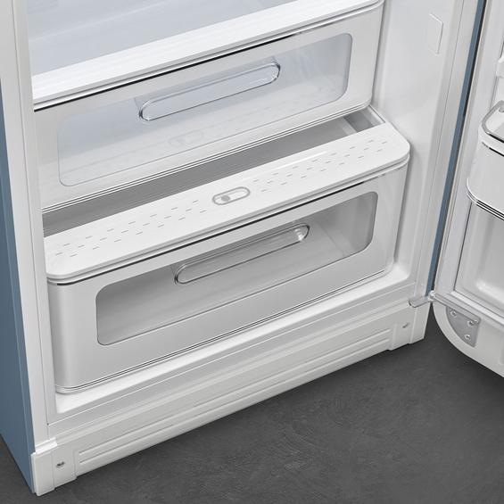 Chłodziarko - zamrażarka wolnostojąca Smeg FAB28RDSB6 50's Style