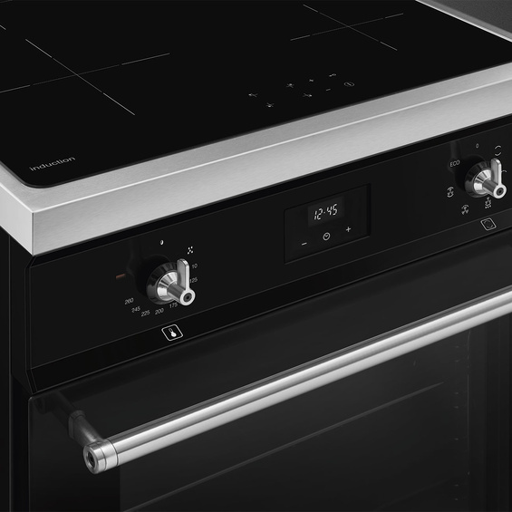 Kuchnia z płytą indukcyjną Smeg C6IMBLT2