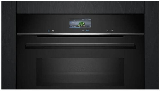 Piekarnik Siemens do zabudowy z funkcją mikrofali CM776G1B1