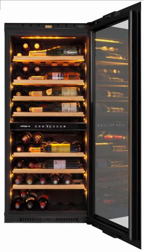 Winiarka do zabudowy Avintage AVI122PLATINUM