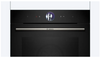 Piekarnik do zabudowy z funkcją pary Bosch HSG7361B1 czarny