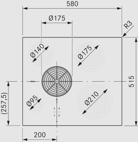 BORA S Pure płyta indukcyjna ze zintegrowanym wyciągiem oparów - powietrze odprowadzane PURSA wysyłka 24h Gratis !