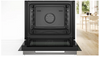 Piekarnik do zabudowy z funkcją pary Bosch HSG7364B1 czarny