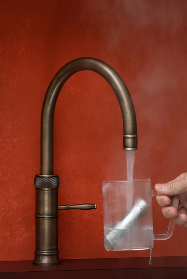 Bateria Quooker Classic Fusion Round Patynowany Mosiądz CFNRPTB