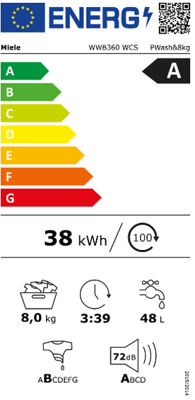 Pralka Miele WWB360 WCS 12725340