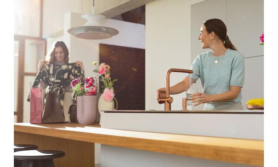 Bateria Franke Atlas Neo M pull-out  Miedziany 115.0628.208