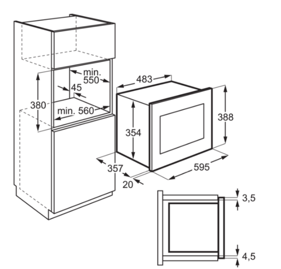 Kuchenka mikrofalowa Electrolux LMS4253TMK