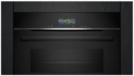 Piekarnik z mikrofalą do zabudowy Siemens CM724G1B1