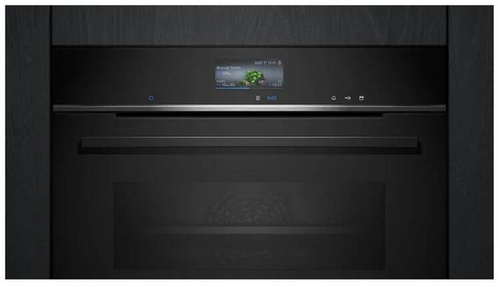 Piekarnik Siemens do zabudowy z parowarem CS736G1B1