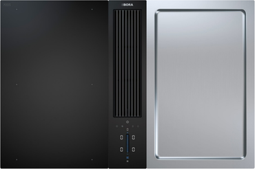 BORA Classic 2.0 CKA2FIT Zestaw płyty indukcyjnej z grillem tepan (1x CKASE2, 1x CKFI, 1x CKT)