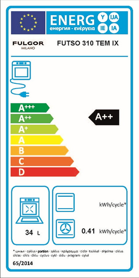 Piekarnik Fulgor Milano FUTSO 310 TEM IX