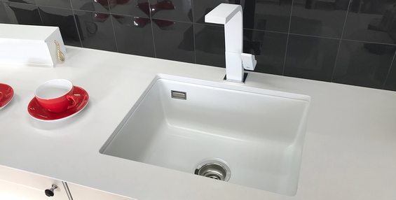 systemceram MERA 50 U zlewozmywak ceramiczny Polar 13