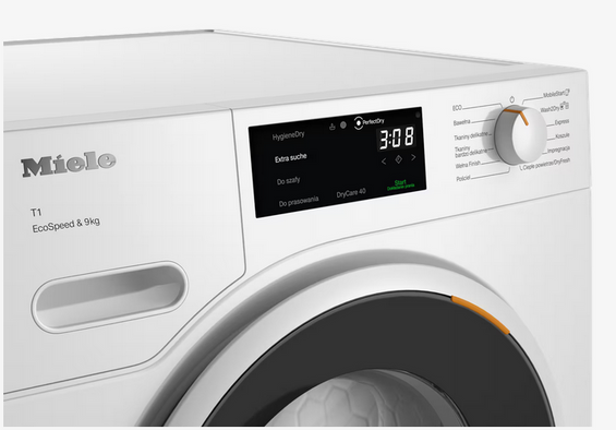 Suszarka z pompą ciepła Miele TWD640WP EcoSpeed&9kg 12725260