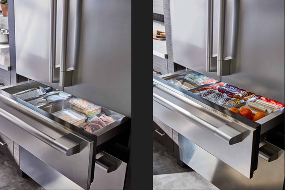 Chłodziarko - zamrażarka do zabudowy Signature Kitchen Suite SKSFD3614P French Door