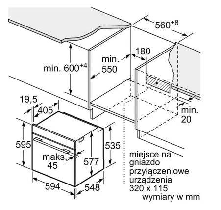 Piekarnik Siemens HS758G3B1 z funkcją pary do zabudowy